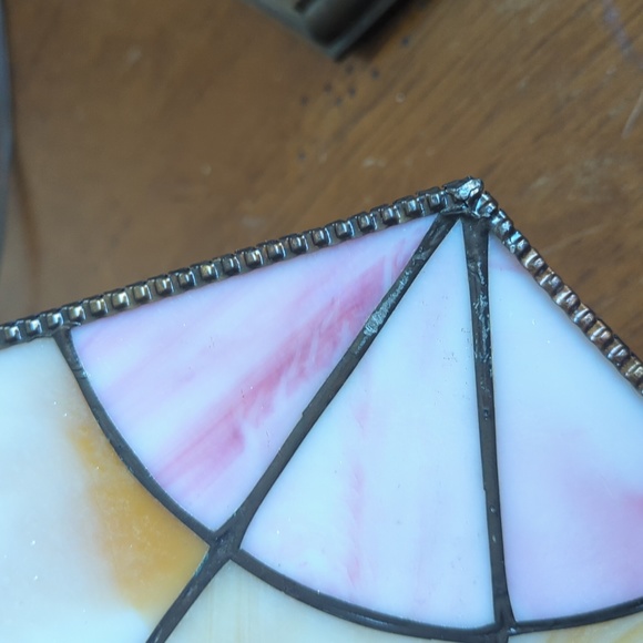 Strained Glass Fan accent/night light - Picture 5 of 15